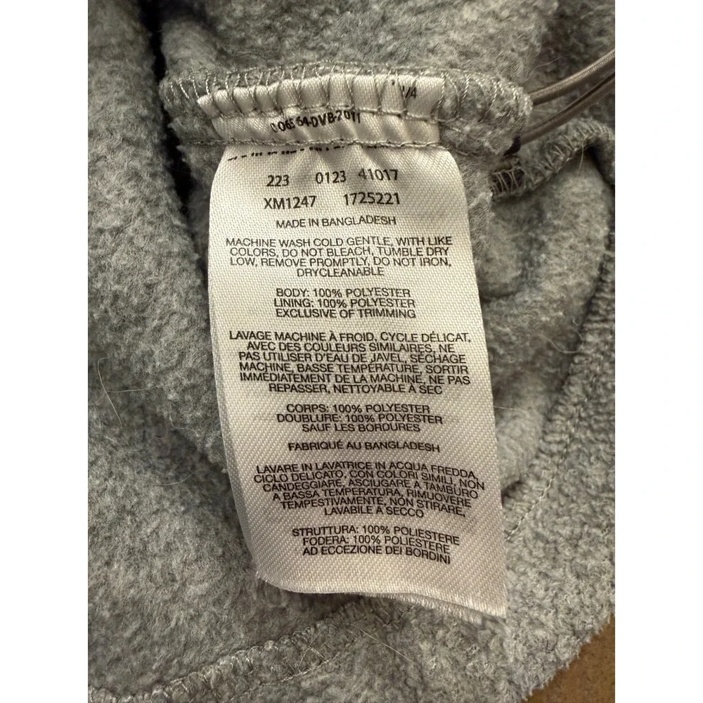 Columbia Women Fleece Full‎ Zip Jacket Light Gray Size M - Picture 6 of 6